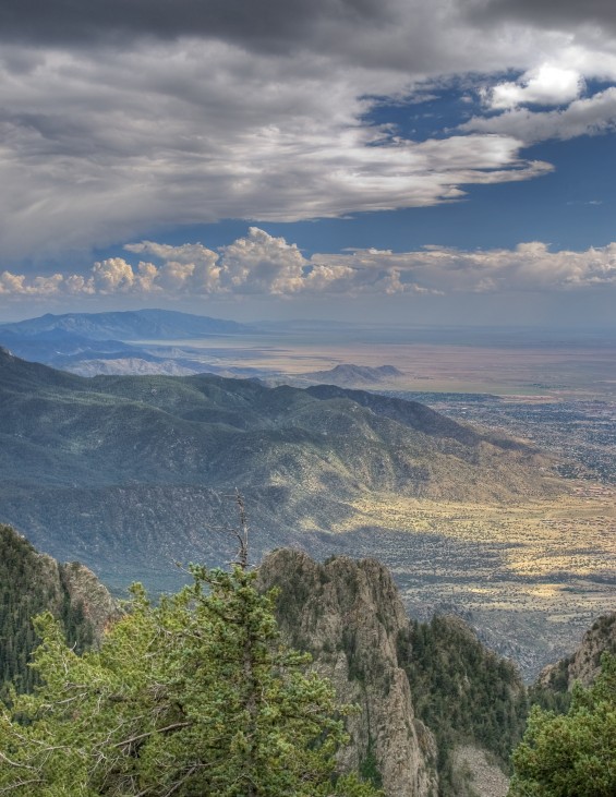 Sandia Peak Looking South