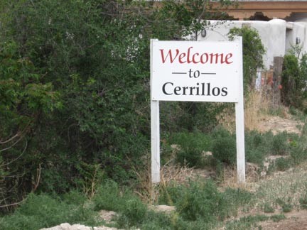 Welcome to Cerrillos, New Mexico