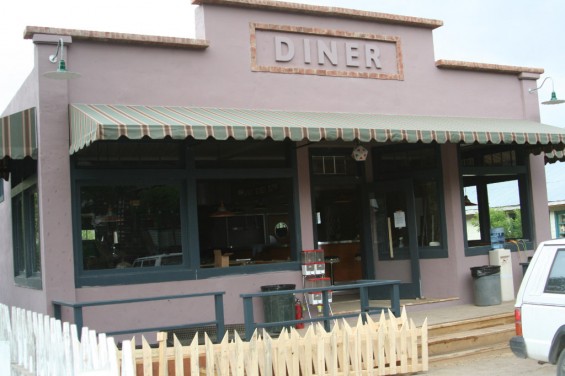 Maggie's Diner movie set from