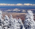 Snowy View From Sandia Crest